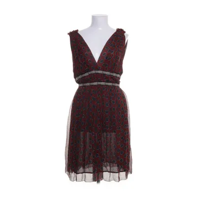 Klänning (Röd, Svart) från Isabel Marant Étoile Bomull, Polyester, Silke, Viskos