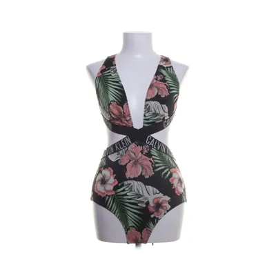 Maillot de bain une pièce (Vert, Multicolore) de Calvin Klein Swimwear Fourrure, Polyester, Polyamide