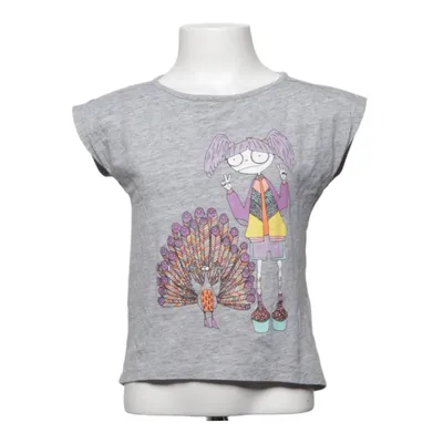 T-shirt (Grå, Flerfärgad) från Little Marc Jacobs Bomull, Modal