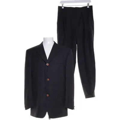 Kostym (Svart) från Gianni Versace Ull