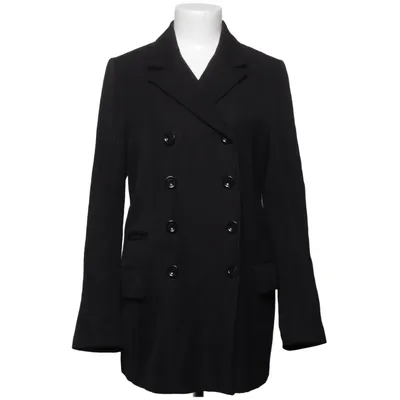 Blazer (Zwart) van Dries van Noten Linnen, Wol