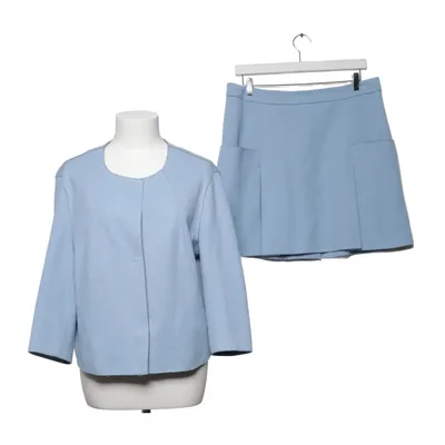 Mantelpak (Blauw) van Laurèl Acryl, Viscose, Wol