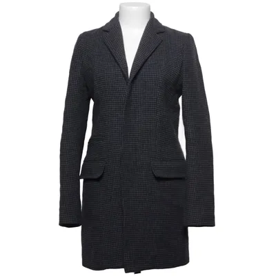 Coat (Gray, Black) from Balenciaga Silk