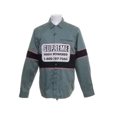 Jeansskjorta (Grön) från Supreme Bomull, Polyester