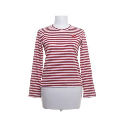Lange mouwen shirt (Rood, Wit) van Comme des Garçons PLAY Katoen