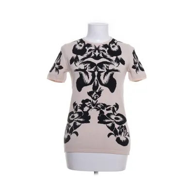 Top (Beige, Black) from Alexander McQueen Elastane, Polyamide, Polyester, Viscose