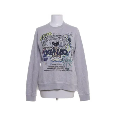 Sweatshirt (Grå, Flerfarvet) fra Kenzo Bomuld, Elastan, Polyester