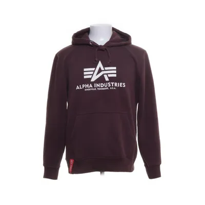 Huvtröja (Lila) från Alpha Industries Bomull, Polyester
