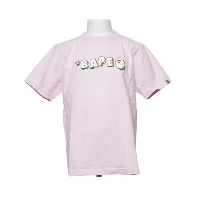 T-shirt (Roze) van A Bathing Ape Katoen
