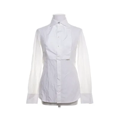 Frakkeskjorte (Hvid) fra Dsquared2 Bomuld, Elastan