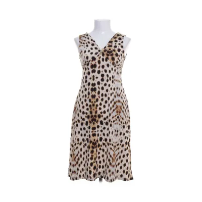 Klänning (Beige, Brun) från Roberto Cavalli Elastan, Viskos