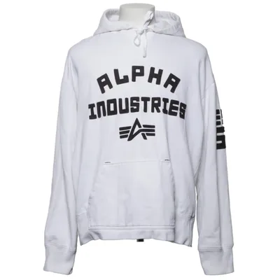 Kapuzenpullover (Weiß) von Alpha Industries