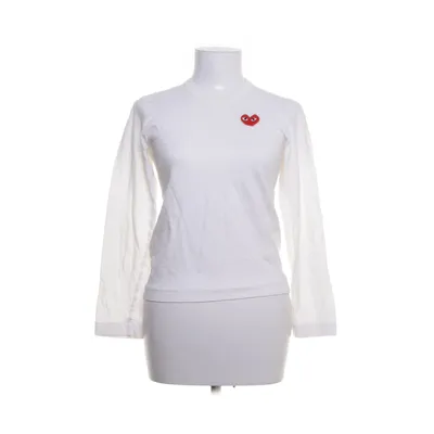 Långärmad t-shirt (Vit) från Comme des Garçons PLAY Bomull