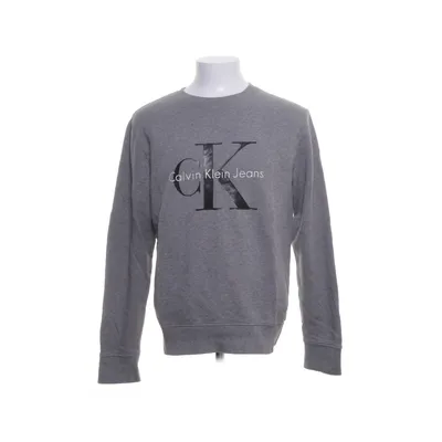 Collegetröja (Grå) från Calvin Klein Jeans Bomull