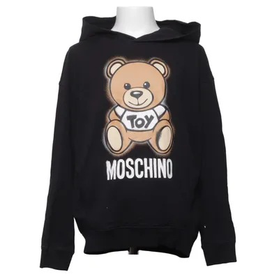 Huvtröja (Svart) från Moschino Teen Bomull, Elastan