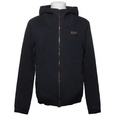 Hoodie (Black) from Emporio Armani Cotton, Polyester