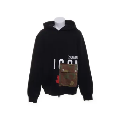 Capuchon sweater (Zwart, Meerkleurig) van Dsquared2 Katoen