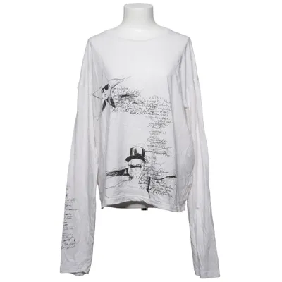 Lange mouwen shirt (Wit) van Ann Demeulemeester Katoen
