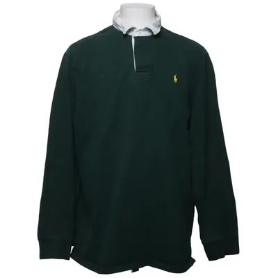 Rugby shirt (Groen, Wit) van Ralph Lauren Katoen