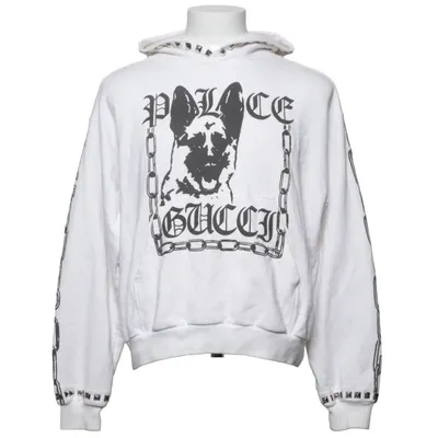 Capuchon sweater (Wit) van Palace x Gucci