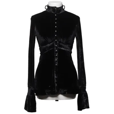 Blouse (Black) from Paco Rabanne Elastane, Polyamide, Viscose