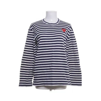 Långärmad t-shirt (Blå, Vit) från Comme des Garçons PLAY