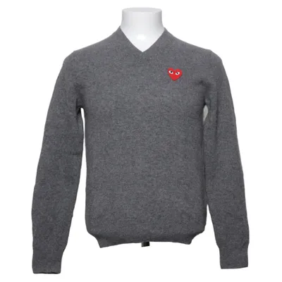 Pullover (Grå) fra Comme des Garçons PLAY Uld