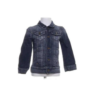 Spijkerjas (Blauw) van Dolce & Gabbana Katoen, Elastaan, Leer