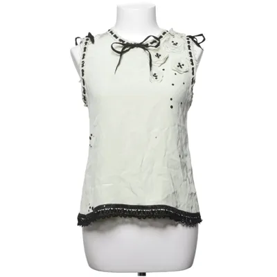 Top (Green) from Chanel Silk