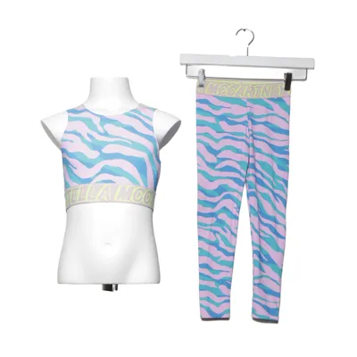 Ensemble de vêtements de sport (Rose, Bleu, Multicolore) de Stella McCartney Kids Élasthane, Polyamide