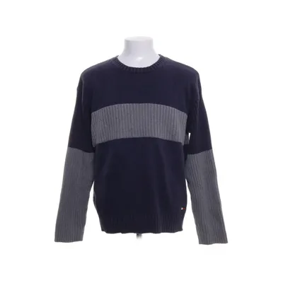 Pull-over (Bleu, Gris) de Tommy Hilfiger Coton