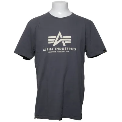 T-shirt (Gray) from Alpha Industries Cotton