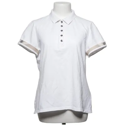 Poloshirt (Wit) van Burberry Katoen, Elastaan
