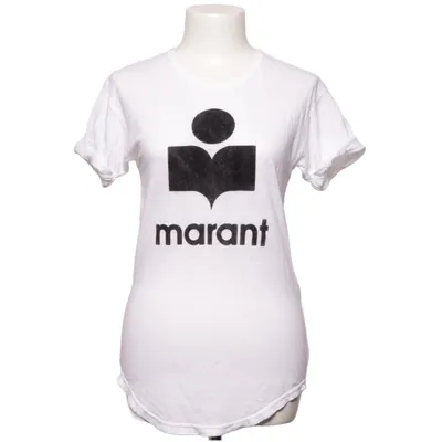 T-shirt (White, Black) from Isabel Marant Étoile Linen