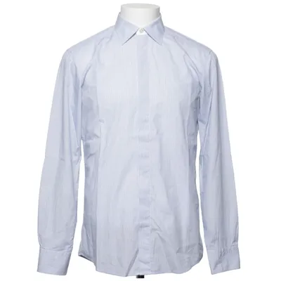 Chemise (Bleu, Blanc) de Z Zegna Coton