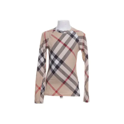 Långärmad t-shirt (Beige, Flerfärgad) från Burberry Bomull, Elastan