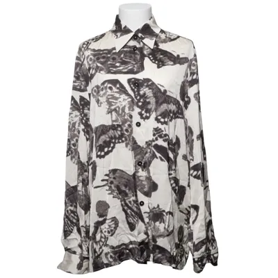 Blouse (White, Black) from Jil Sander Viscose