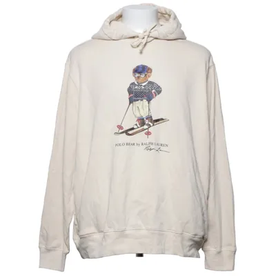 Sweat à capuche (Beige) de Polo Ralph Lauren Coton, Élasthane, Polyester