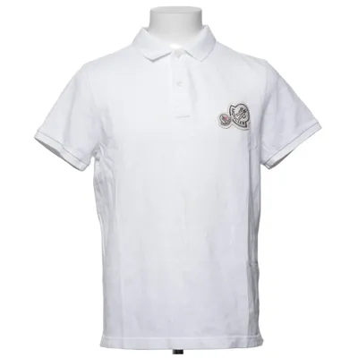 Poloshirt (Weiß) von Moncler Baumwolle