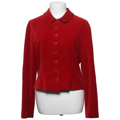 Blazer (Rot) von Kenzo Acetat, Baumwolle, Cupro, Modal