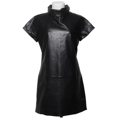 Leren jurk (Zwart) van Thomas Burberry Leer