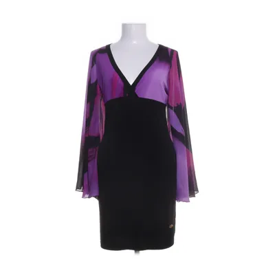 Klänning (Svart, Lila, Flerfärgad) från Roberto Cavalli Elastan, Viskos