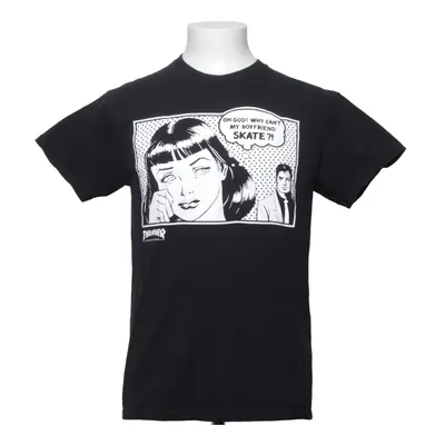 T-shirt (Zwart) van Thrasher Katoen