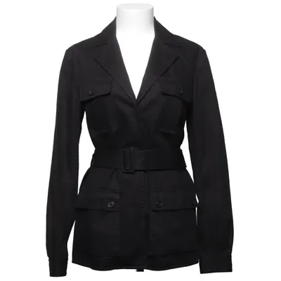 Veste safari (Noir) de Saint Laurent Coton