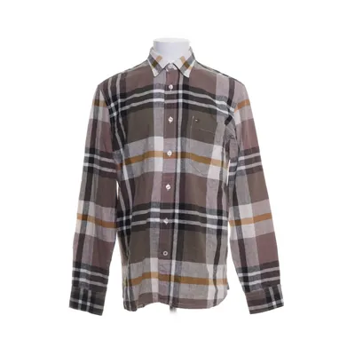 Button down shirt (Brown, Multicolored) from Tommy Hilfiger Cotton, Linen