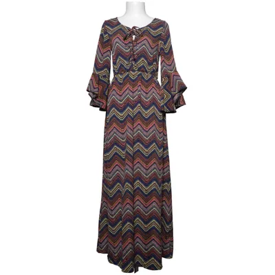 Maxi jurk (Grisk, trumpetärm) van Sisters Point Viscose