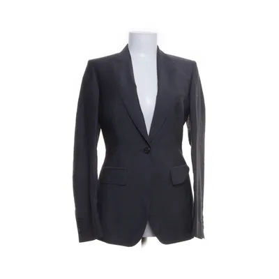Blazer (Grijs) van Burberry Mohair