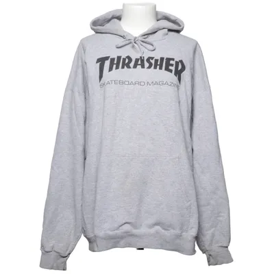 Sweat à capuche (Gris) de Thrasher Coton, Polyester