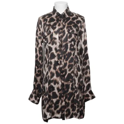 Skjortekjole (Sort, Beige, Brun) fra Philipp Plein Couture