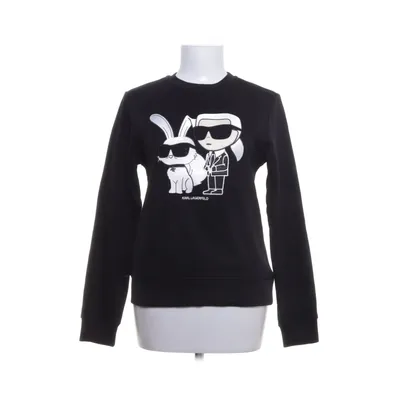 Sweatshirt (Black) from Karl Lagerfeld Organic cotton